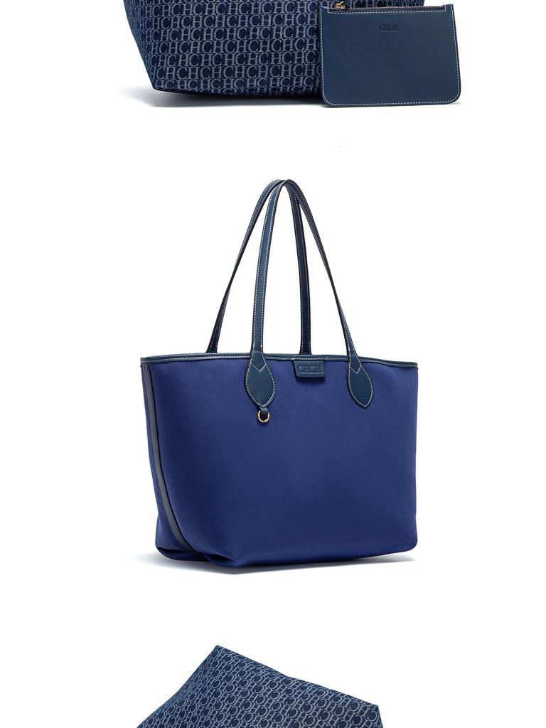 CHCH Women's Large Capacity Denim Shoulder & Crossbody Summer Tote