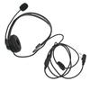 Microphone Headset with 2 Pin PTT for Walkie Talkie Radios Compatible with For Baofeng For KENWOOD Two Way Radios