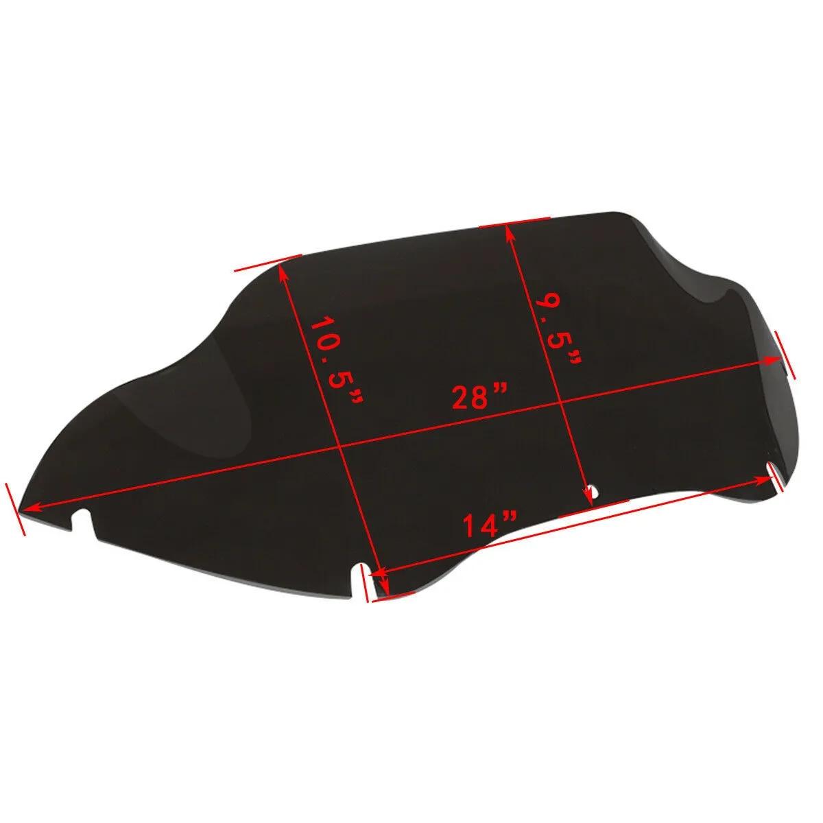 Motorcycle Inner Outer Fairing Windshield Trim For Harley Touring Road Glide 2004-2013
