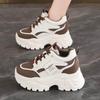 Women's Height Increase CM Platform Dad Shoes Versatile Small Inner Height Increase Casual Shoes Popular Slope Heel Sports Shoes