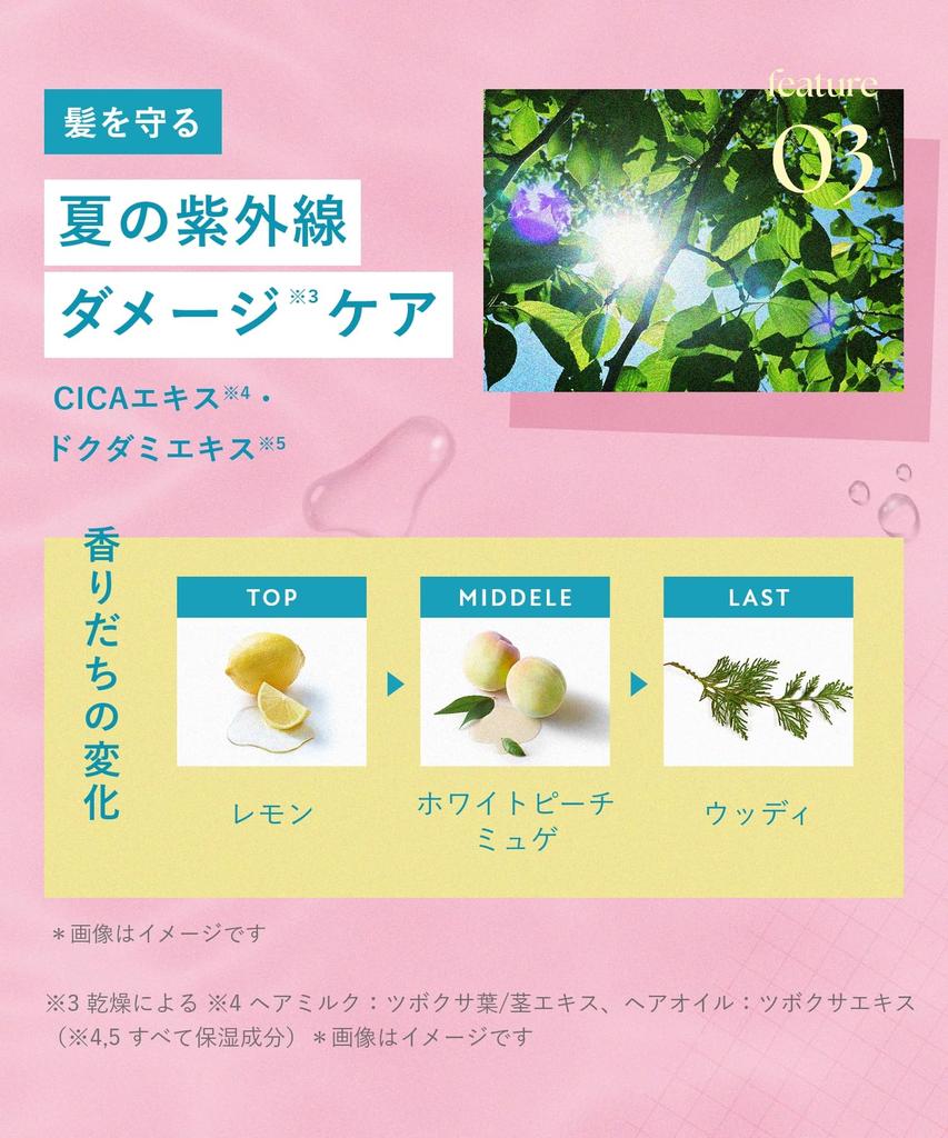 BOTANIST Hair Oil Ice Peach Lemonade Scent
