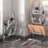 Kitchen Countertop Pot Lid and Utensil Organizer