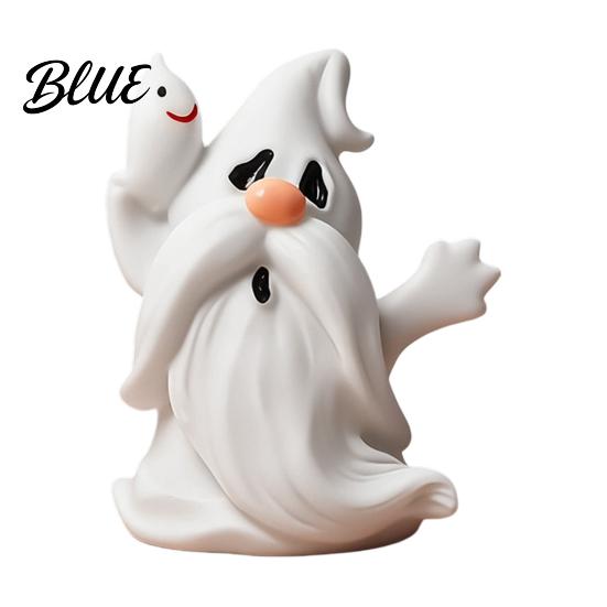 Indoor Outdoor Holiday Decoration Cute Ghost Figurines Gnome Decor Halloween Resin Tabletop Playful Statues Statue Decorative Ornaments for