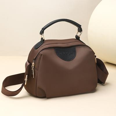 Versatile Single-shoulder Crossbody Bag Shell Bag Simple and Niche Handbag Light and Casual Bag