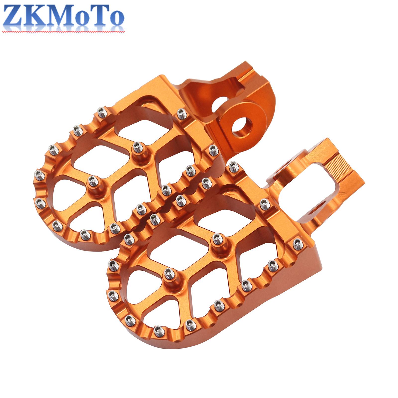 Подножка Подножки Для KTM SX SXF EXC EXCF XC XCF XCW SX-F EXC-F 125 150 250 350 450 500 Для Gas Gas MC EC Для Husqvarna оранжевый