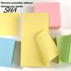 Stick Notes Notes, 3x3in Self-Stick Note Pads, 300 Sheets Adhesive Simple Memo Pads for Reminder, Office, School Supplies Colorful