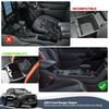 SixthSmoy for 2025 Ford Ranger Center Console Organizer Accessories Armrest Storage Box (Electric Handbrake Version)