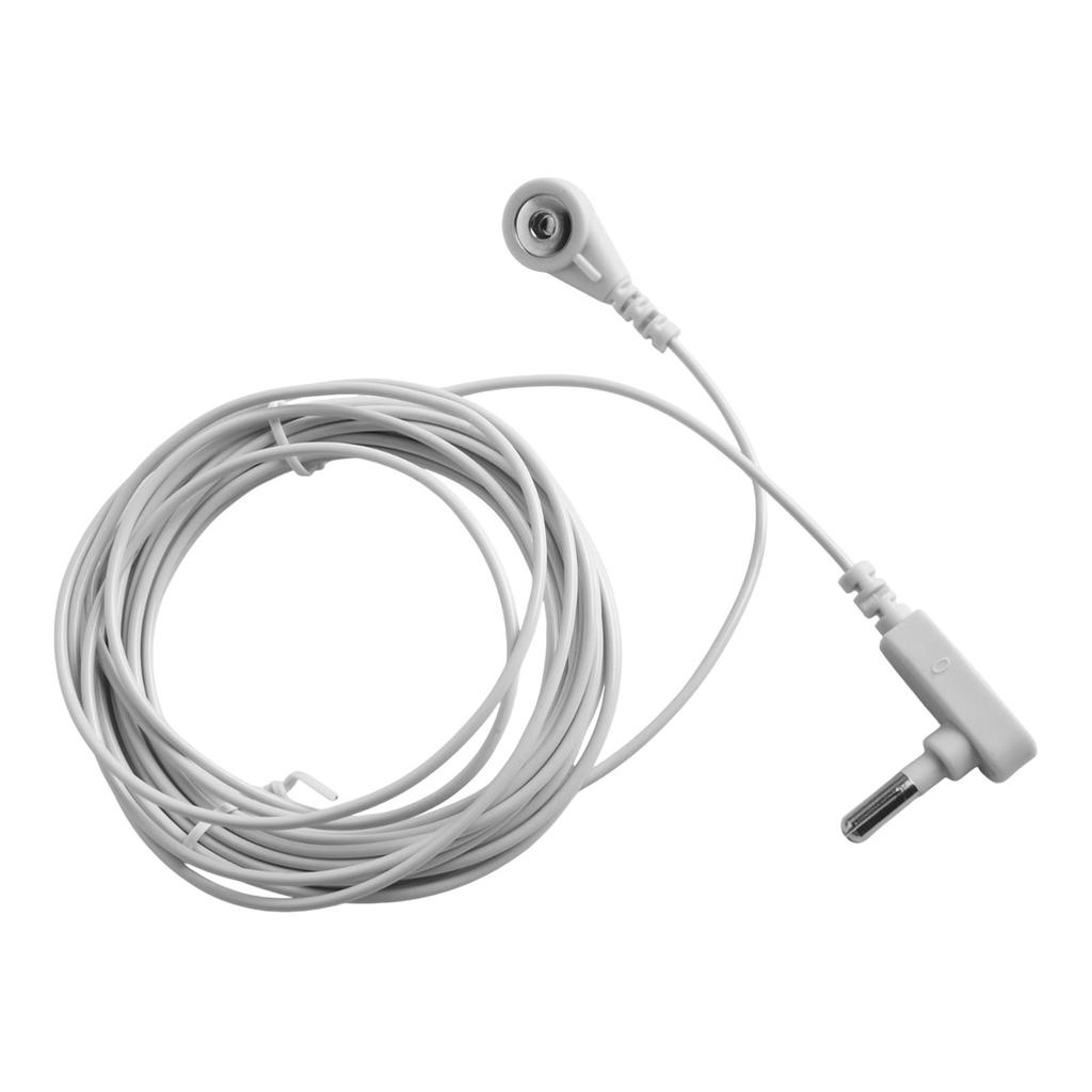 15 Feet Grounding Wire Wellness Toolkit White Grounding Wire Sturdy Materials 15 Feet Length Easy Installation Quick Setup