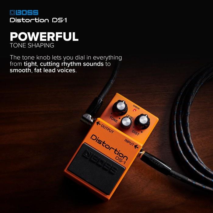 BOSS DS-1 Distortion Kompaktní pedál pro elektrickou kytaru Oranžový