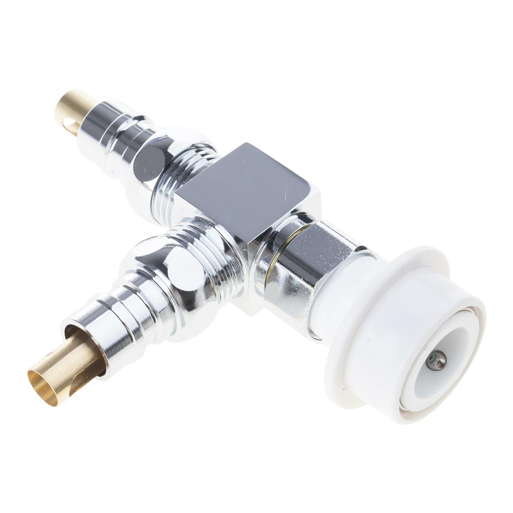 Faucet Splitter Washing Machine Hose Adapter Water Inlet Diversion Device 3-Way Faucet Diverter Tap Splitter Enduring