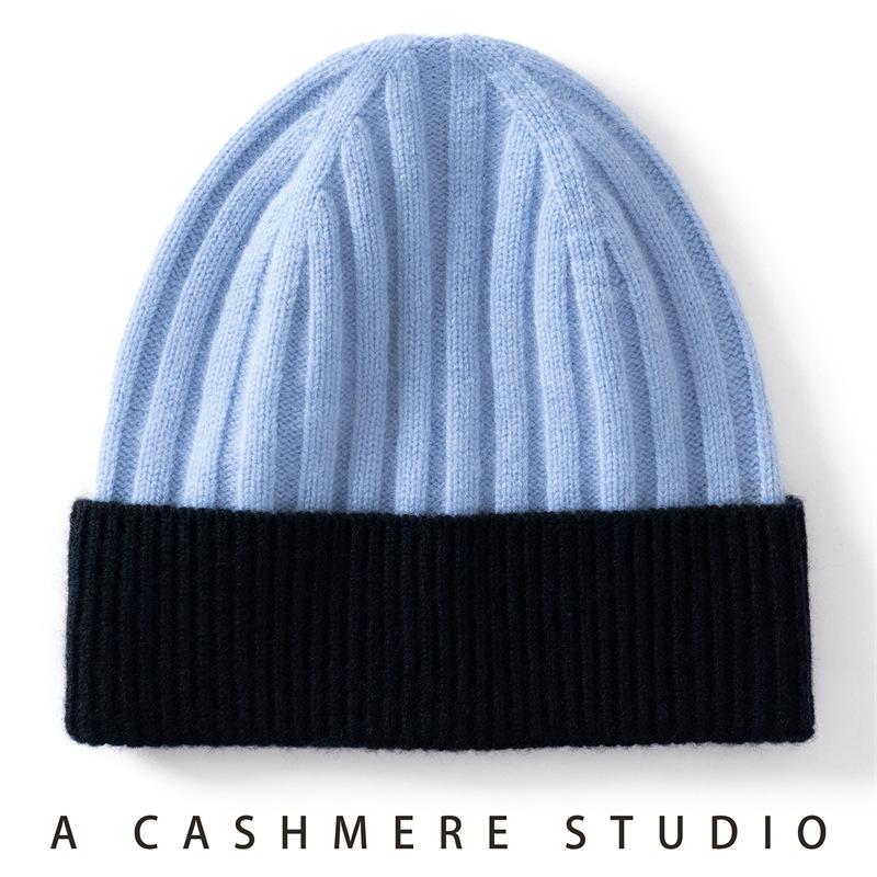 New Autumn and Winter Cashmere Warm Hats for Men and Women Autumn and Winter Knitted Hats for Men and Women Autumn and Winter Warm Knitted Hats