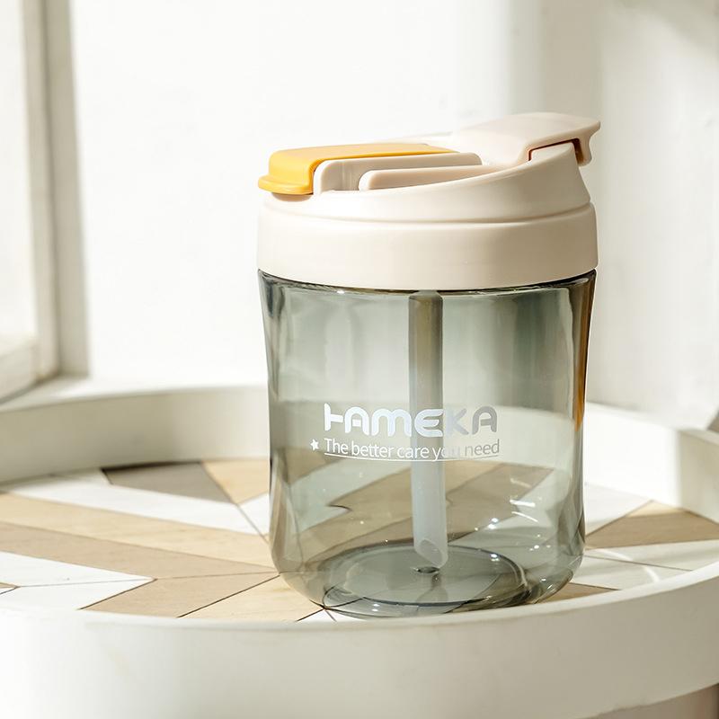 

Creative Ins Style Straw Cup Plastic Water Cup Gift Cup Water Bottle Space Cup Handy Cup Sports Plastic Water Bottle белый