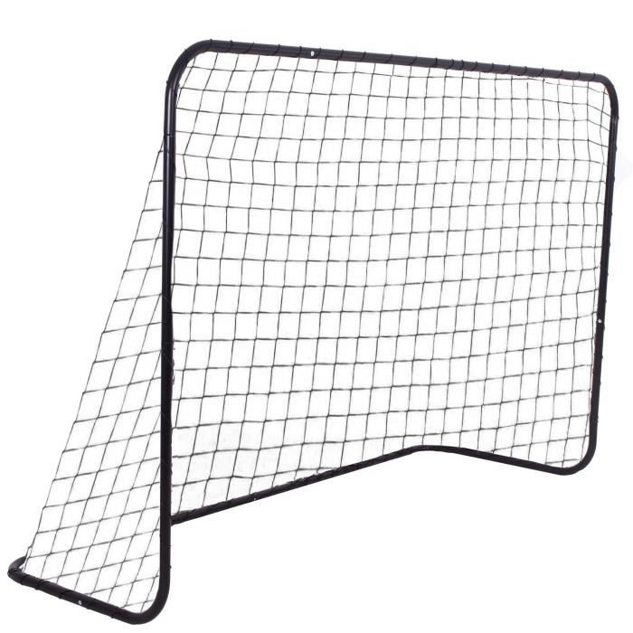 But de football - SPRINGOS - SPRINGOS - 183 x 122 cm - Structure acier - Filet plastique résistant (lot de 2)