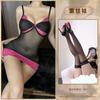 Sexy suspender skirt pure lace with steel rim hip skirt hot temptation sex uniform abstinence