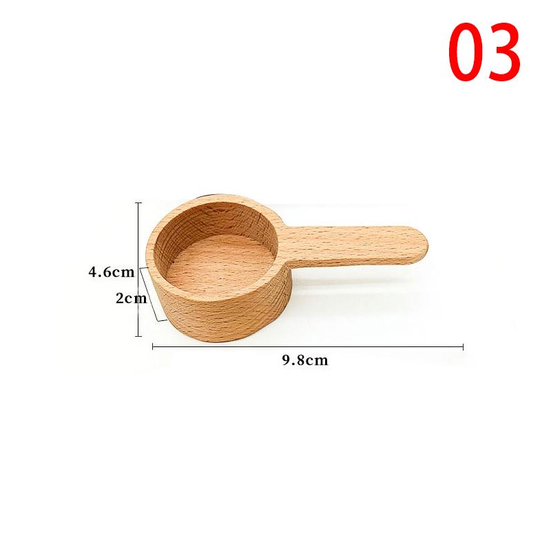 Домашний набор деревянных мерных ложек, мерная ложка для сахара, специй ...