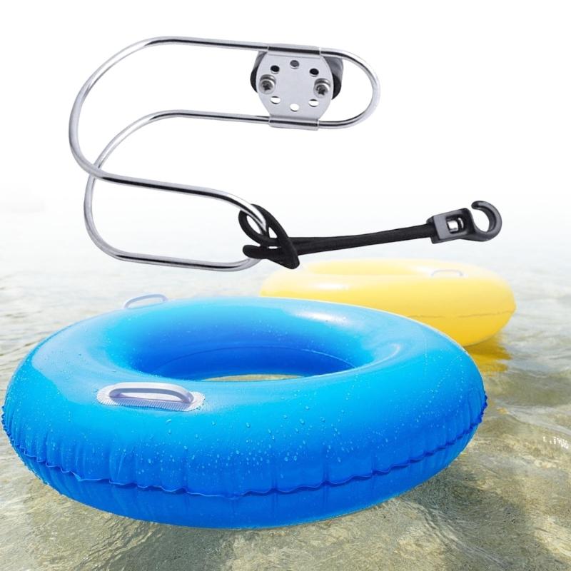 Universeller Rettungsringhalter Mit U-förmiger Struktur für einfache Montage an Booten, Schiffen, Yachten mittels Schraube oder Schweißen