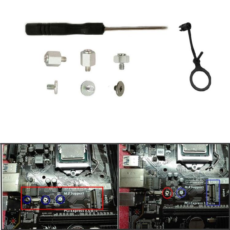 Hand Tool Screwdriver Stand Off Screw Hex Nut Mounting For 13020 for M.2 SSD