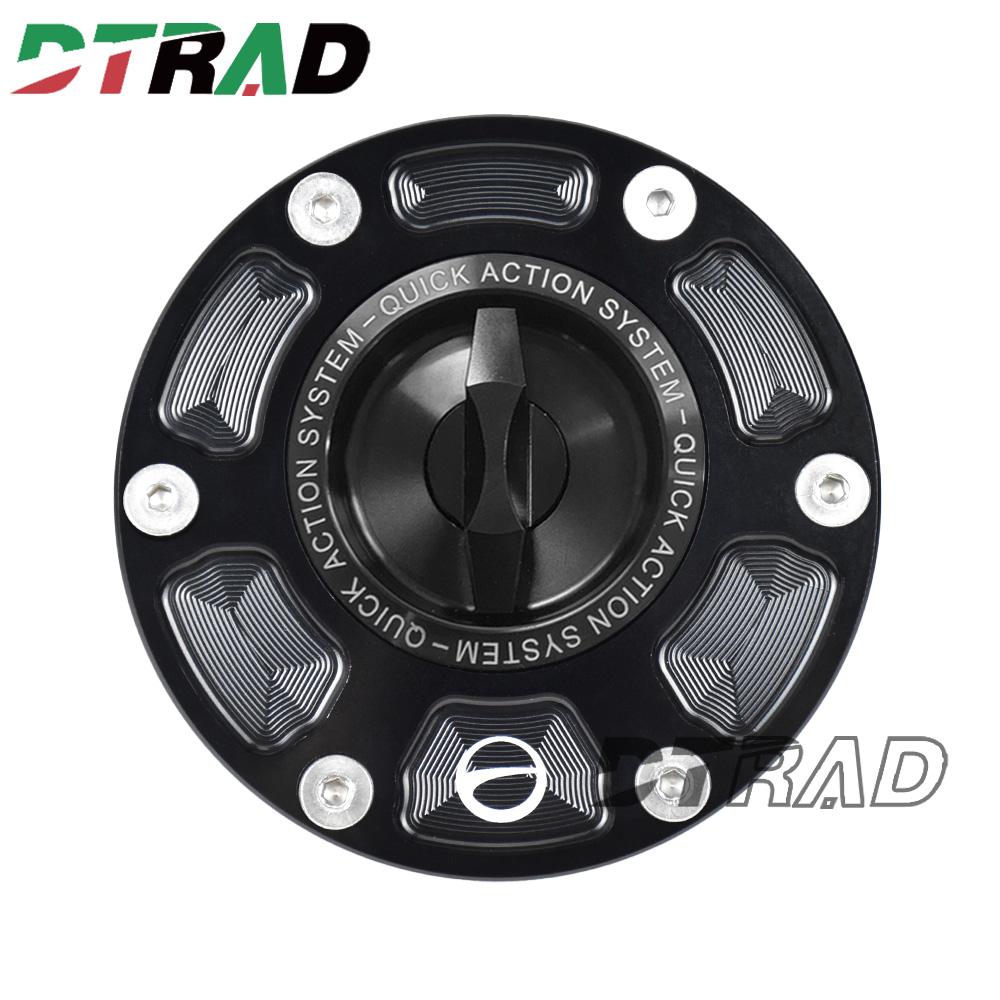 For TRIUMPH STREET TRIPLE 765 RS Daytona 660 Trident 660 CNC Keyless Quick Turn Fuel Tank Cap Motorcycle Airbox Gas Oil Cap