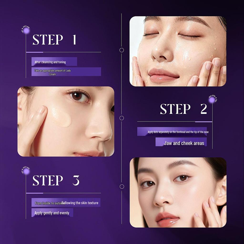 Wow Custom ZIB Ginseng Reishi Cordyceps Anti-Wrinkle Cream - Lightweight, Refreshing, Easy To Absorb