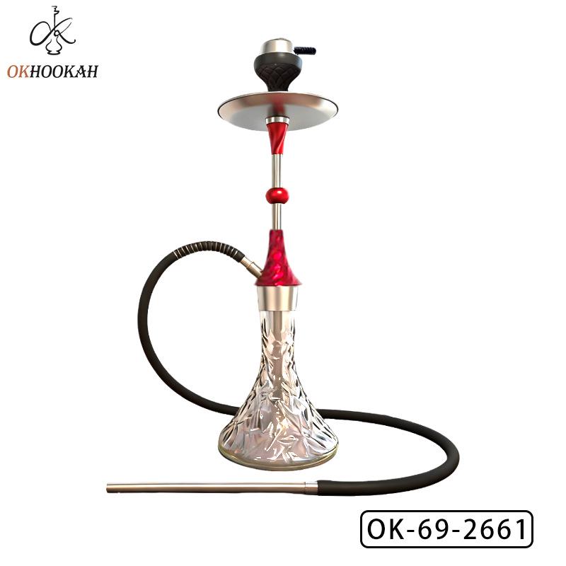 High-End Stainless Steel Hookah for Commercial Use
