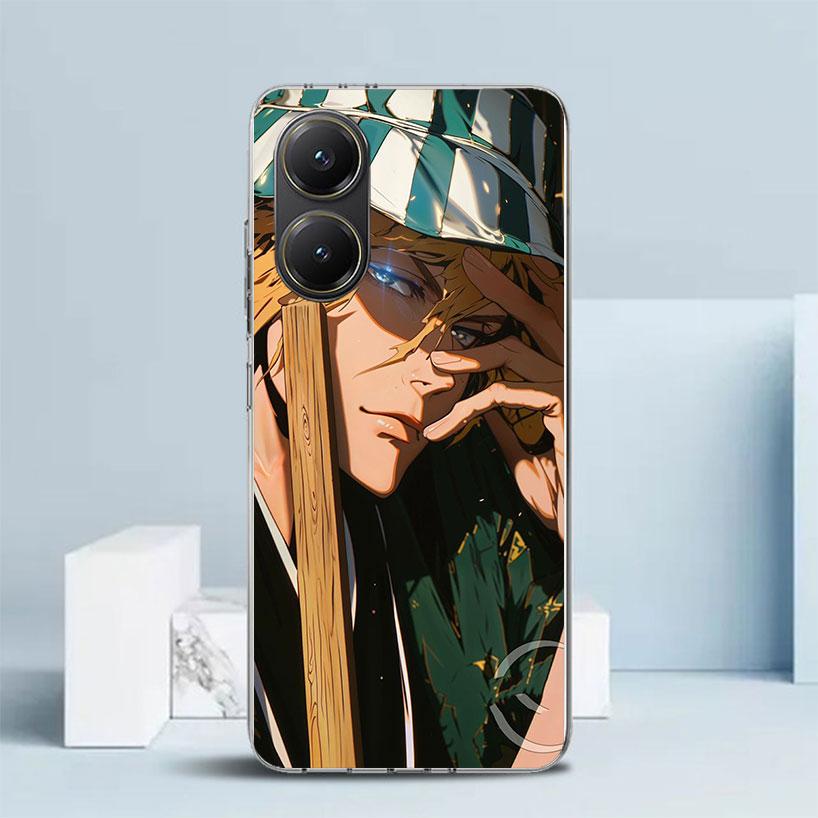 Bleach Kisuke Urahara Phone Case For Xiaomi Poco F7 Ultra X5 X6 X7 Pro M7 Redmi 15C 15 13C 13 12C 12 10C 10 10A 9 9C 9A 9T Cover