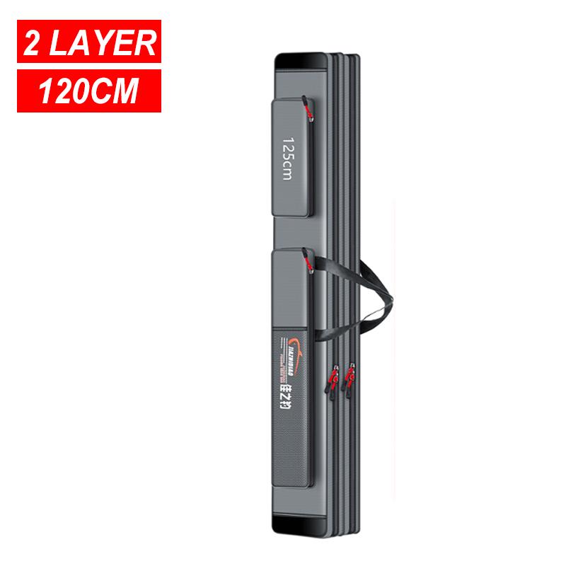 Stahldraht Rand Tragbare Angeln Tasche Mehrzweck Verdicken Wasserdichte Langlebige Fall Angelrute Tasche Angelgerät Tasche X277G