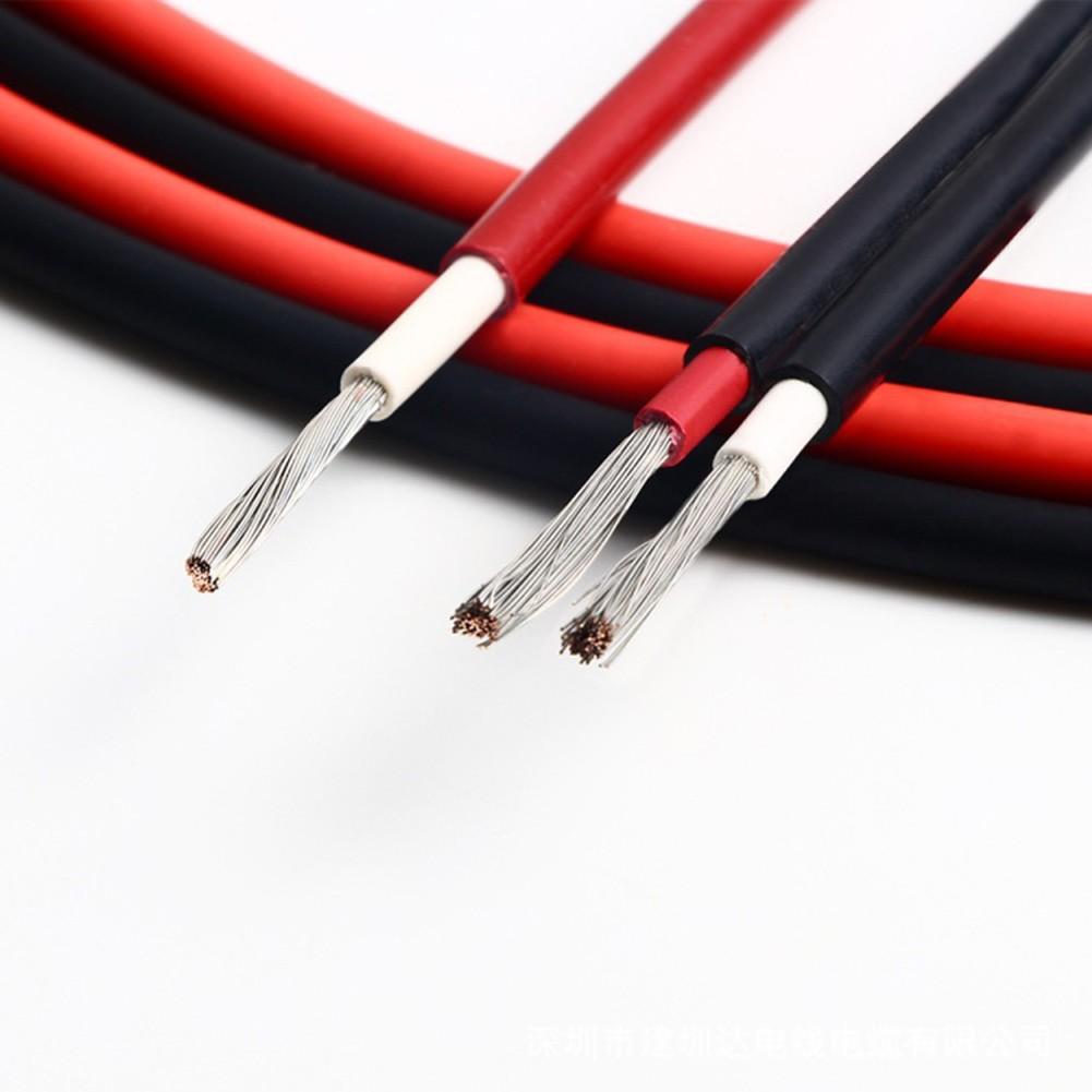 1 pereche cablu prelungitor panou solar roșu negru conector PV 12 AWG 5/10/20M
