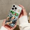 Anime Luffys Zoros Phone Case For iPhone 17 16e 16 15 14 13 12 11 Mini Air Pro Max X XR XSMax 7 8 Plus Anti Fall Clear