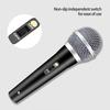 1 Set Audio Microphone Highly Sensitivity Vocal Music Plug And Play Low Latency Dynamic Stage Show High Fidelity Intelligent