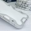 For iPhone 16 Pro Max Bumper Case Aluminium Alloy Metal Phone Shell Cover with Strap