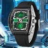 Fashion Trend Men's Watch Large Dial Waterproof Alarm Clock Silicone Electronic Watches Digital Multifunctional Men Watch