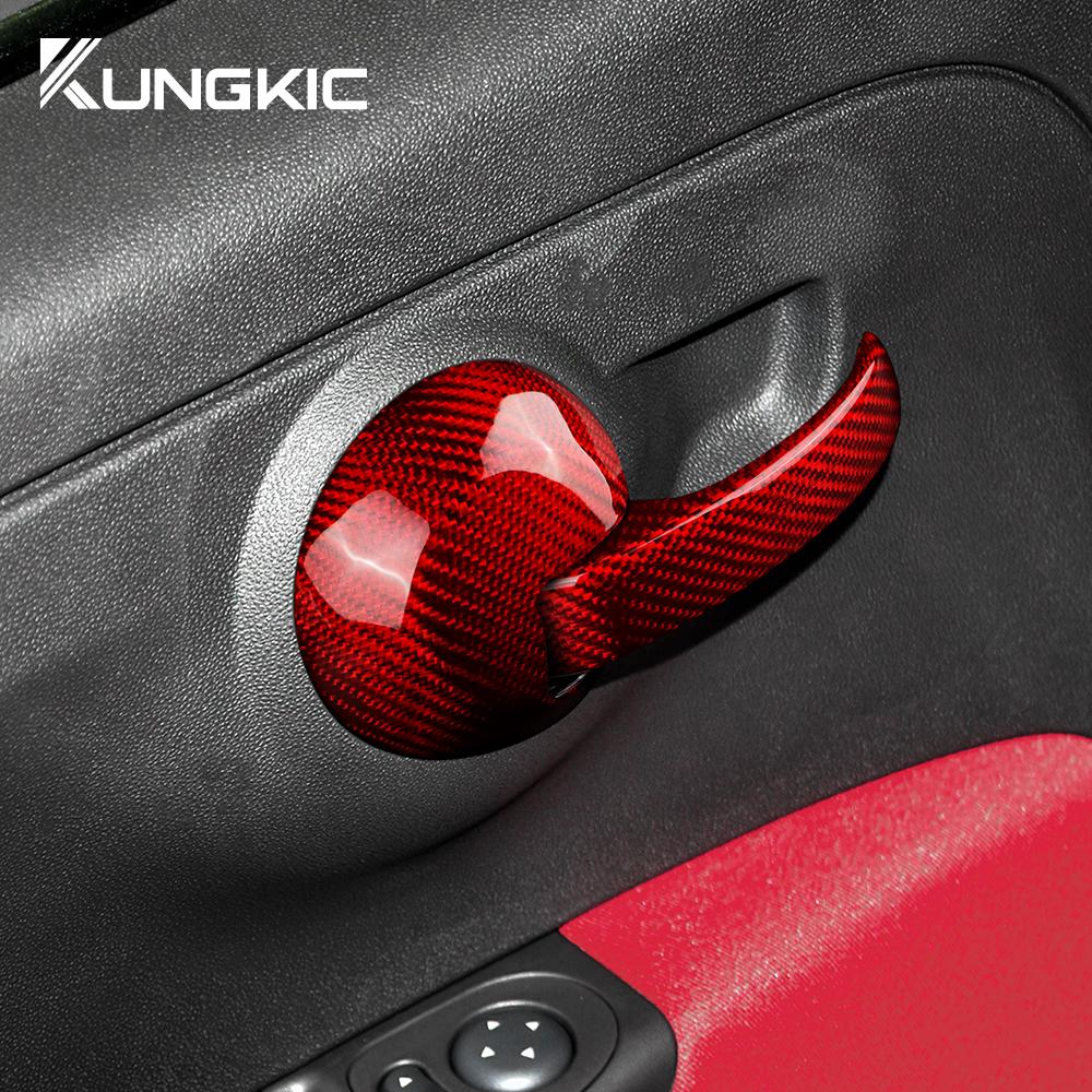 Real Hard Carbon Fiber For Fiat 500 2008-2010 2011 Abarth 595 695 2012 2013 2014 2015 2016 2017 2018 2019 2020 2025 2025 2025