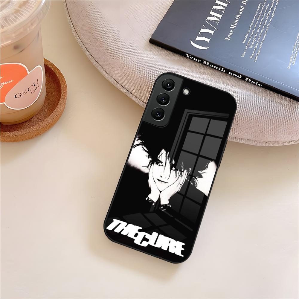 The Cure Robert Smith Phone Case Glass For Samsung Galaxy S25 S23 S24 S21 S22 S20 Ultra Fe Plus A15 A14 Cover