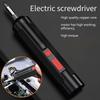 Electric Screwdriver Small Cordless Screw Driver Multi-Function USB Hand Drill Kit For Furniture Electronics Car Craft Projects