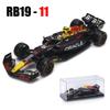 Bburago 1:43 2024 F1 Red Bull Racing RB20 1# Verstappen 11# Perez racing model simulation car model alloy car toy collection