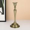 European retro metal candle holders, simple restaurant and hotel iron alloy decorations in home style handicrafts