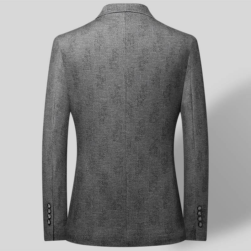 Spring and Autumn Thin Casual Suit Men's Stretch Youth Single Western Korean Version Slim Small Suit Men's