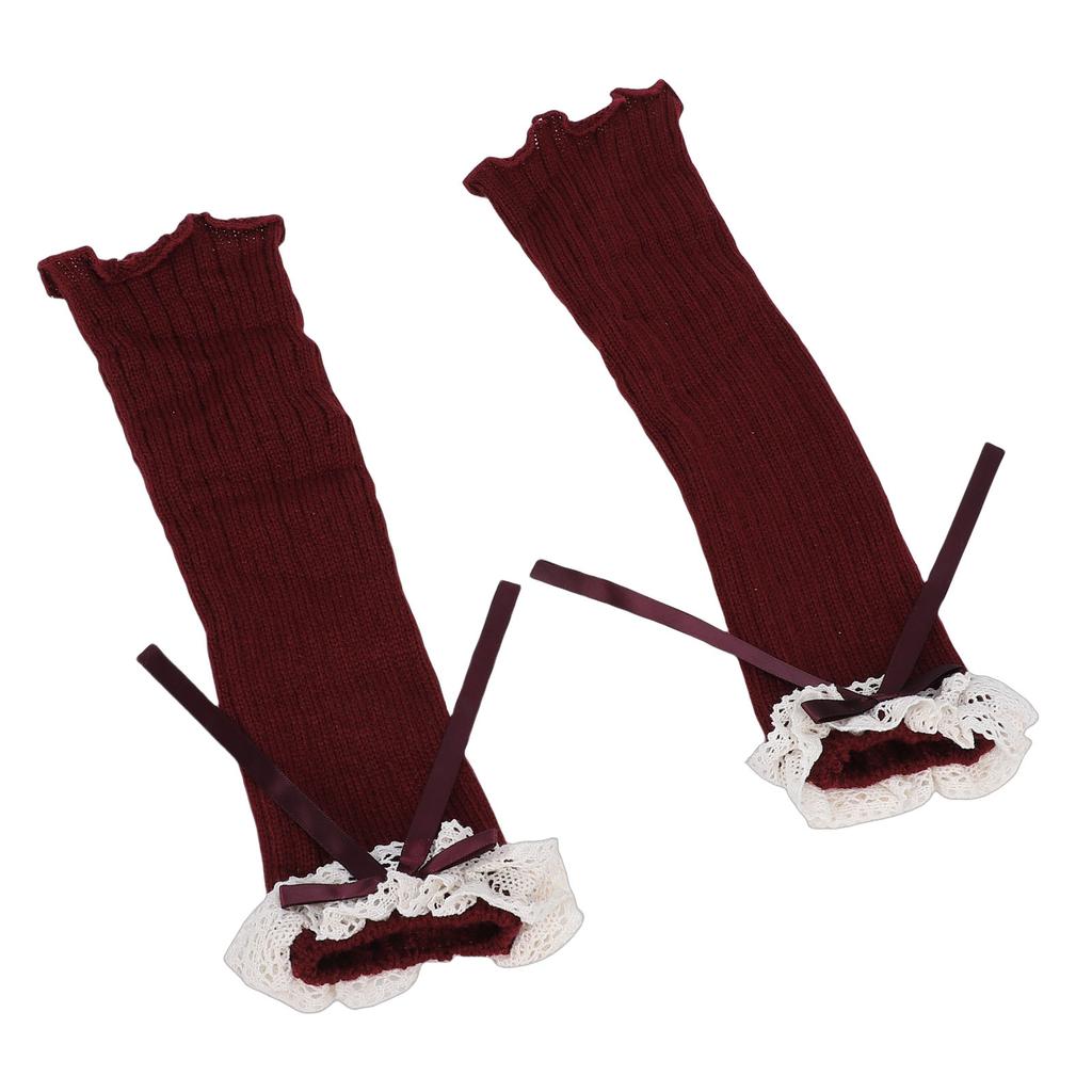 Girls Ballet   Leg Warmers Autumn Winter Knitted Non Slip Stretchy Leg Warmers for Children