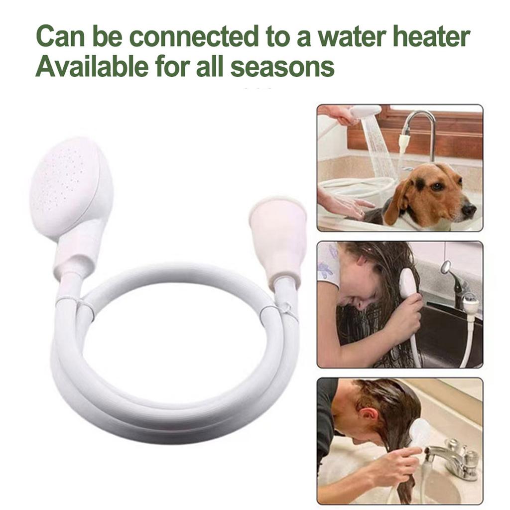 1.2M Long Shower Spray Convenient Flexible Single Tap Spray Hose Head Brand New