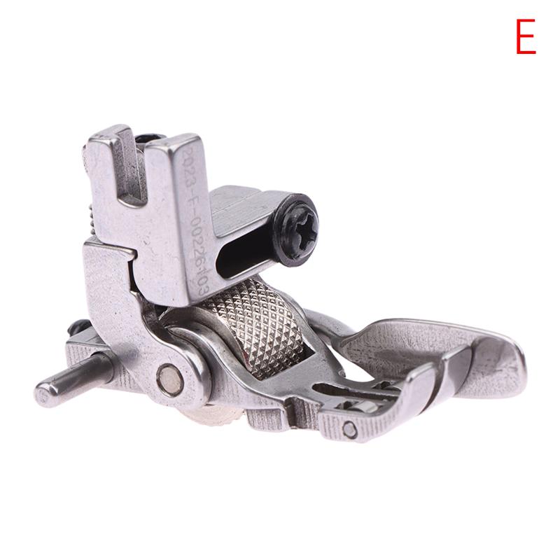 T5 Multifunkční válečková patka 5 v 1 Nastavitelná šňůrková / běžná / zipová válečková přítlačná patka pro průmyslový šicí stroj