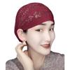 YASEEN Muslim Fashion Women Elastic Acrylic Breathable Eco-Friendly Turban Headgear Hijab Bonnet Headscarf Four Seasons
