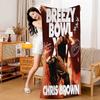Hot New Chris Brown Rapper Beach Towel For Kids Bath Towel Pool Towel Vacation Gift Picnic Towel Party Gift