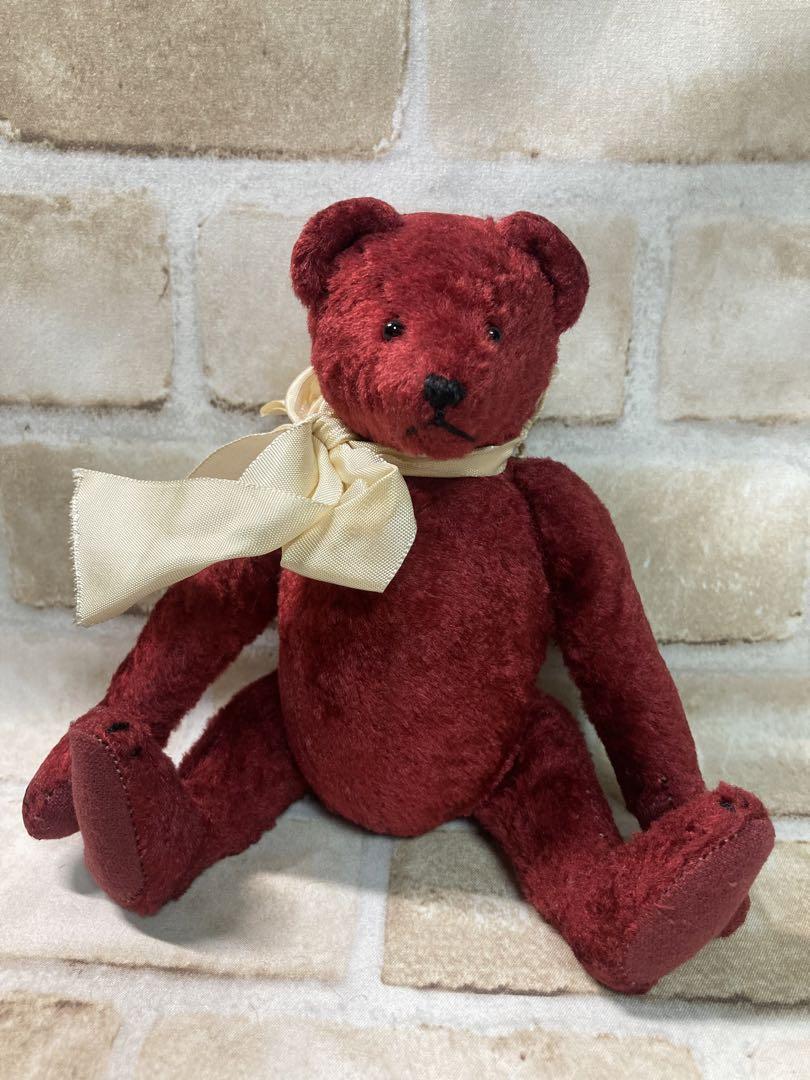 

[USED] Teddy Bear Naomi Light Ruby RUBY ENGLAND Hard to find Extremely rare