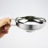 1/2Pcs Stainless Steel Funnel with Non-Slip Handle, Food Grade Metal Kitchen Filling Funnel, Wide Mouth Canning Funnel for Bottles & Jars