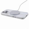 For iPhone 16 Pro Max Case Compatible with MagSafe Shockproof PC+TPU Clear Phone Cover-White