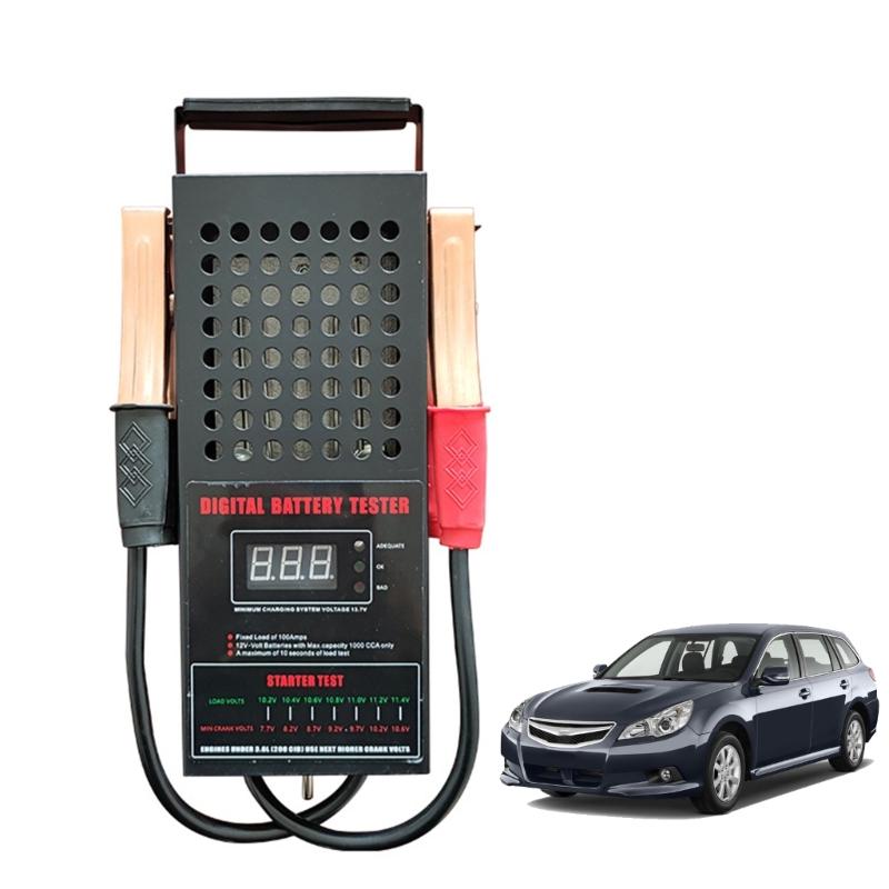 Tester di carico batteria auto Tester voltmetro Strumento di misurazione 6/12/24V Display LCD per moto Barche Strumento di misurazione