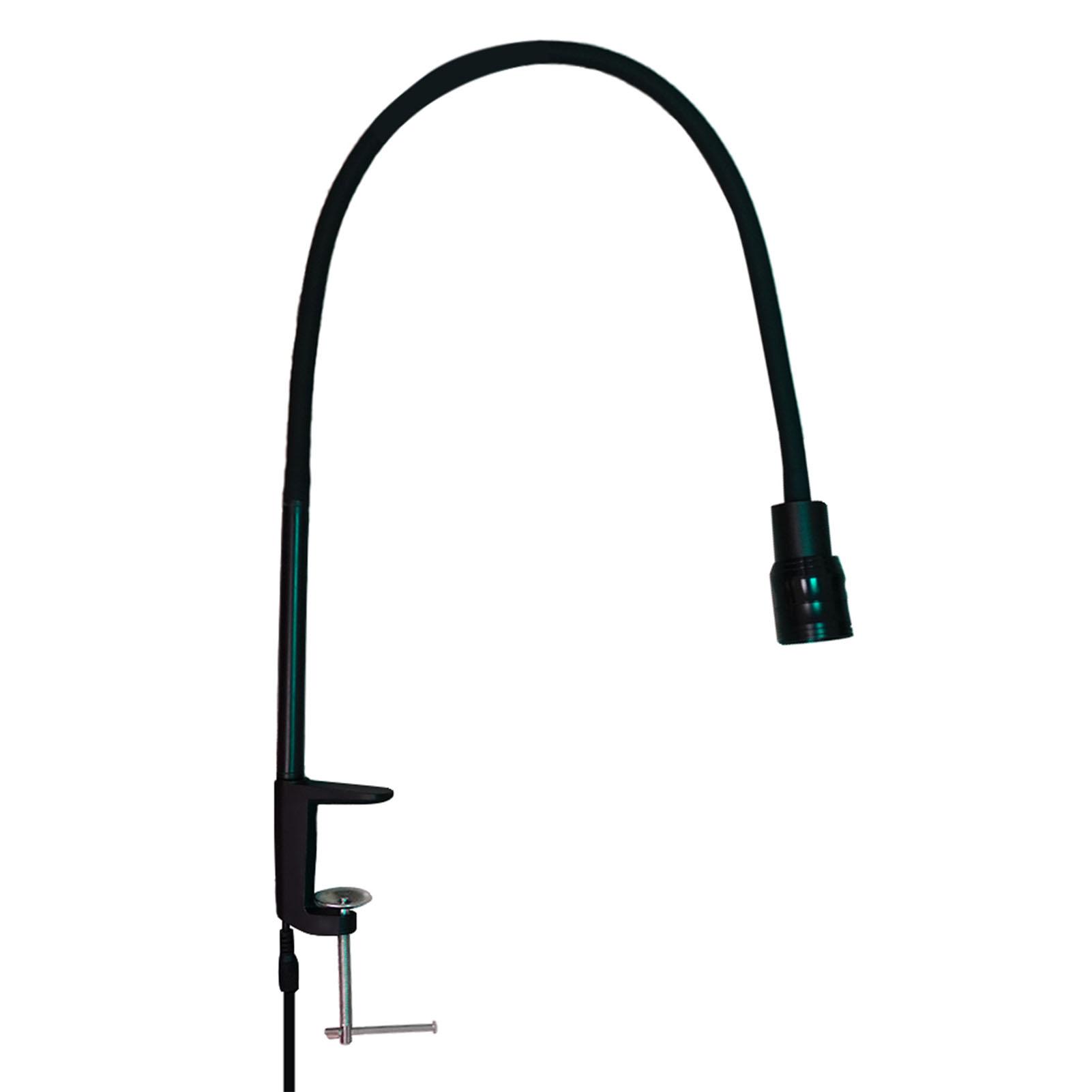 

УФ-светильник для ногтей и ресниц с гибким зажимом-гусиной шеей, ножной педалью управления, портативным клеем EU Plug