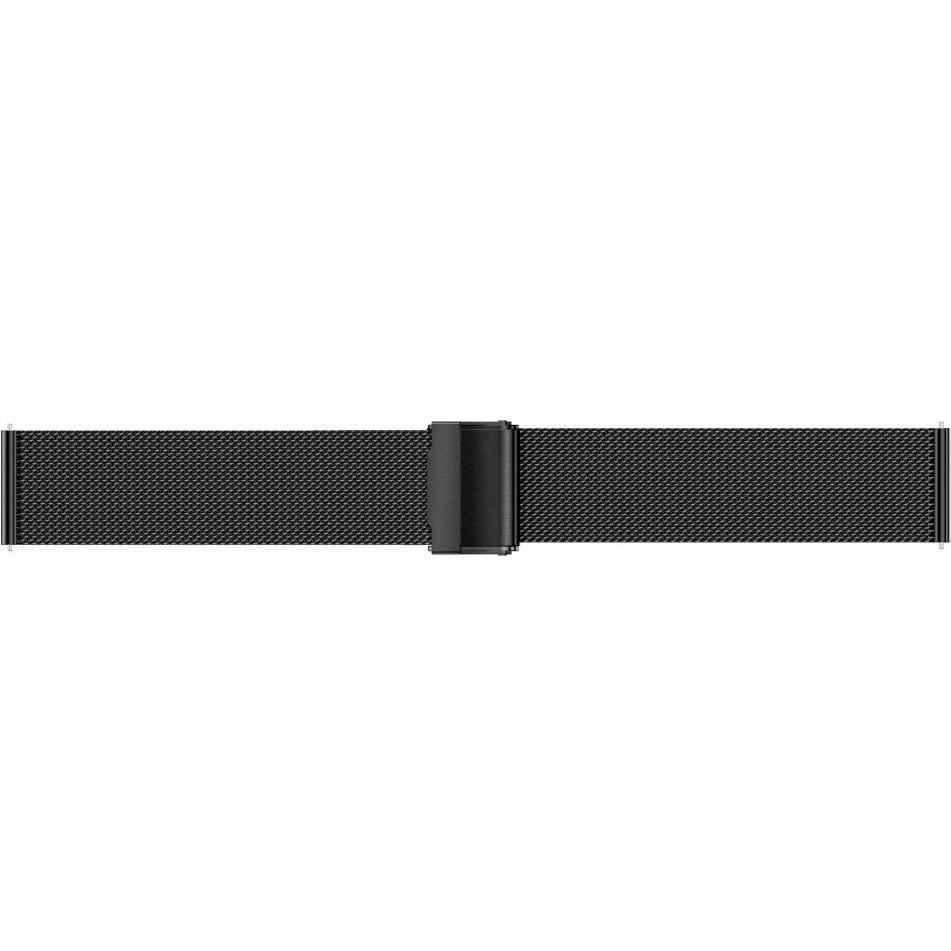 Universele Milanese Band 20mm, Zwart
