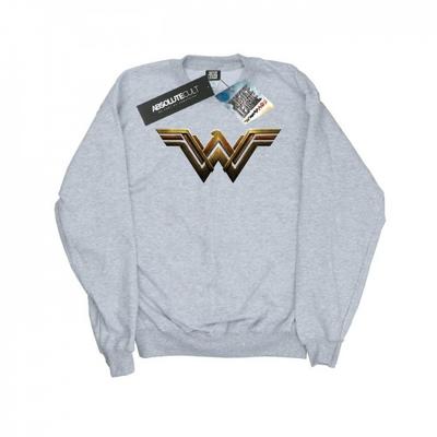 Girls Justice League Movie Wonder Woman Emblem Sweatshirt