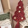 Christmas Tree Macrames DIY Kits for Adult Beginners XmasTree Wall Decoration
